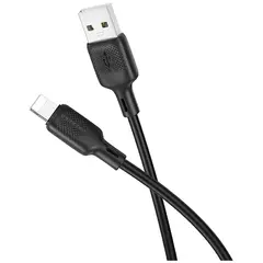 MR1_112554 Кабель usb-a -lightning borofone bx113 чорний BOROFONE