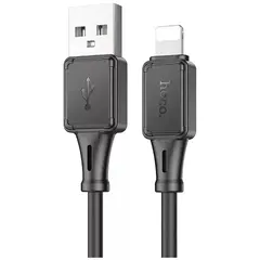 MR1_112559 Кабель usb-a -lightning hoco x101 чорний HOCO