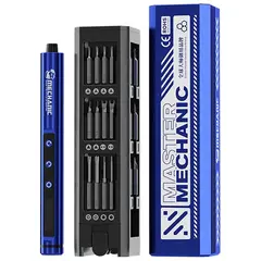 MR1_112769 Електрична викрутка mechanic es420 (викрутка: 42 насадки, 500mah) MECHANIC
