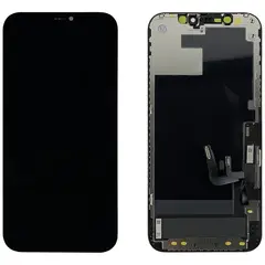 MR1_112796 Дисплей iphone 12, iphone 12 pro чорний oled hard (repart) REPART
