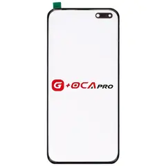 MR1_112897 Скло дисплея для переклеювання oca pro huawei p40 pro, p40 pro plus чорний, oca OCA PRO
