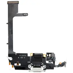 MR1_112916 Шлейф заряджання для iphone 11 pro сріблястий PRC