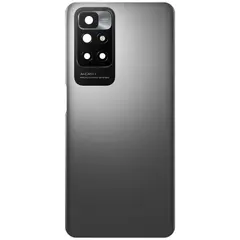 MR1_112979 Задня частина корпусу для redmi 10, redmi 10 prime carbon сірий (з склом камери) (prc) XIAOMI