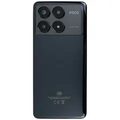 MR1_112980 Задня частина корпусу для xiaomi poco x6 pro чорний (з склом камери) (prc) XIAOMI