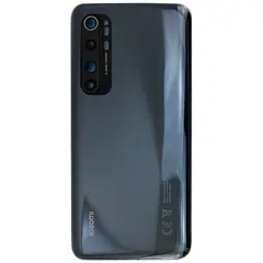 MR1_112989 Задня частина корпусу для xiaomi mi note 10 lite чорний (з склом камери) (prc) XIAOMI