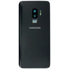 MR1_113019 Задня частина корпусу для samsung galaxy s9 plus sm-g965 titanium сірий (з склом камери) (prc) SAMSUNG