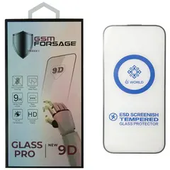 MR1_113072 Захисне скло premium tempered glass для iphone 17 чорний PRC