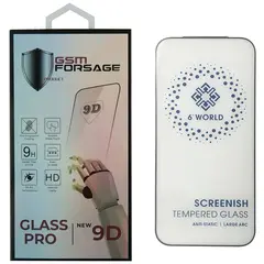 MR1_113074 Захисне скло premium tempered glass для iphone 17 pro чорний PRC