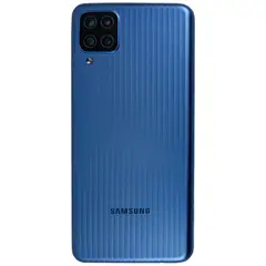 MR1_113100 Задня частина корпусу для samsung galaxy m12 sm-m127 синій (з склом камери) (prc) SAMSUNG