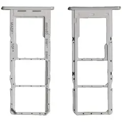 MR1_113296 Тримач sim-карти для samsung galaxy m14 sm-m146 сріблястий PRC