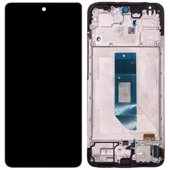 MR1_113581 Дисплей для redmi note 14 4g, note 14 5g oled з frame чорний (eu, jg2, 161 mm) PRC