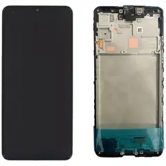 MR1_113681 Дисплей samsung galaxy a16 4g sm-a165 оригінал (assembled сервісний оригінал) з frame чорний SAMSUNG