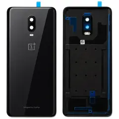 MR1_113900 Задня частина корпусу для oneplus 6t чорний (з склом камери) (prc) ONEPLUS