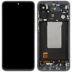 MR1_114024 Дисплей для samsung galaxy a56 sm-a566 oled з frame чорний (6.67 lcd) PRC