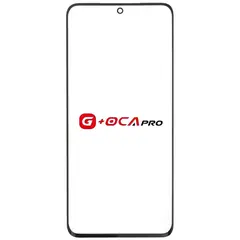 MR1_114248 Скло дисплея для переклеювання oca pro huawei p50 pro чорний, oca OCA PRO
