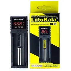 MR1_114257 Універсальний зарядний пристрій liitokala lii-s1 для акумуляторів 18650, aa, aaa, та інші LIITOKALA