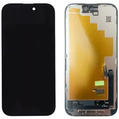 MR1_114371 Дисплей iphone 16 чорний oled hard (repart) REPART