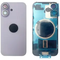 MR1_114414 Задня кришка (скло) для iphone 17 lavender (з рамкою) PRC