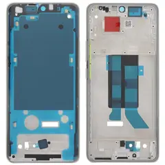 MR1_114418 Рамка дисплея xiaomi poco x7 сріблястий PRC