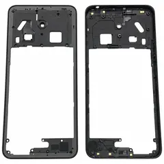 MR1_114495 Середня частина корпусу для redmi 14c, poco c75 чорний PRC