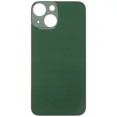 MR1_114567 Задня кришка (скло) для iphone 13 mini зелений (великий виріз під камеру) PRC