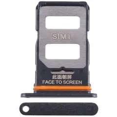 MR1_114676 Тримач sim карти для redmi note 13 pro 5g, poco x6 чорний PRC