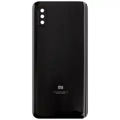 MR1_114726 Задня частина корпусу для xiaomi mi 8 pro meteorite чорний (з склом камери) (prc) XIAOMI
