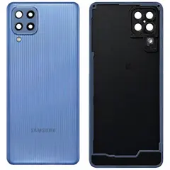 MR1_114735 Задня частина корпусу для samsung galaxy m32 sm-m325fv синій (з склом камери) (prc) SAMSUNG