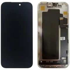 MR1_114827 Дисплей iphone 17 pro чорний oled soft (repart ultra prime 120hz) REPART