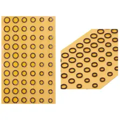 MR1_114880 Пилозахисне кільце кільце під отвір камери на 5 mm, 4 mm, 3 mm, (60 шт.) PRC