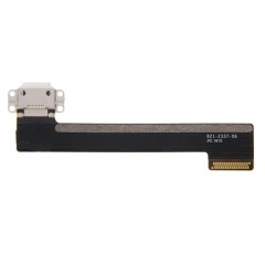 MR3_106297 Шлейф планшета для ipad mini 4 конектора зарядки, з компонентами, білий PRC