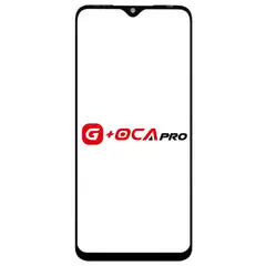 MR1_114900 Скло дисплея для переклеювання oca pro vivo y02, y02s, y02a, y11 2023, y16 чорний, oca OCA PRO
