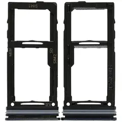 MR1_123047 Тримач sim карти для samsung m526 galaxy m52 5g (2 sim) blazing чорний PRC