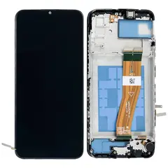 MR1_123765 Дисплей samsung galaxy a02s sm-a025f, a03 a035f у зборі з frame чорний original (oem) SAMSUNG