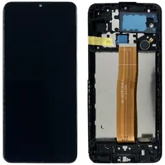 MR1_123767 Дисплей samsung galaxy m12 sm-m127 у зборі з frame чорний original (oem) SAMSUNG