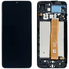 MR1_123784 Дисплей samsung galaxy a02 sm-a022 (v01) у зборі з frame чорний original (oem) SAMSUNG