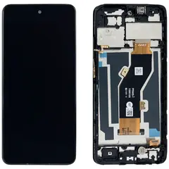 MR1_123793 Дисплей tecno spark go 2025 у зборі з frame чорний original (oem) TECNO