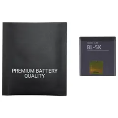 MR1_124044 Акумулятор телефона (1250mah) для nokia bl-5k premium quality PRC