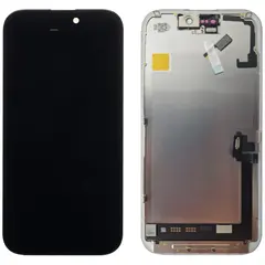 MR1_124184 Дисплей iphone 17 чорний oled soft (repart prime 120hz) REPART