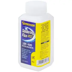 MR1_125597 Флюс рідкий, безвідмивний mechanic lef100 (100ml) MECHANIC