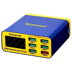 MR1_125736 Зарядний пристрій mechanic icharge 6 m (6xusb) 40w MECHANIC