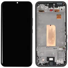 MR1_126077 Дисплей samsung galaxy a54 sm-a546 оригінал (assembled сервісний оригінал) з frame чорний SAMSUNG