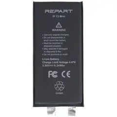 MR1_126231 Акумулятор iphone 13 mini (2406mah) без шлейфу та контролера repart REPART