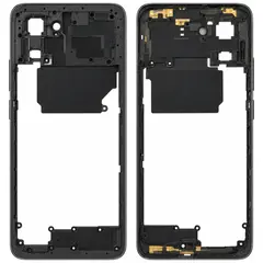 MR1_126368 Середня частина корпусу для redmi 15 4g (global version) midnight чорний PRC
