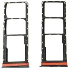 MR1_126677 Тримач sim карти для tecno spark 10 чорний PRC