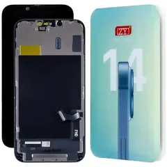 MR1_127028 Дисплей iphone 14 чорний h/c zy in-cell (fhd) ZY