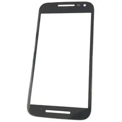 MR1_35814 Скло дисплея для переклеювання motorola xt1068 moto g2, moto g 2gen чорний PRC