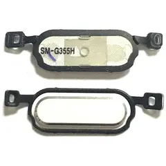 MR1_39519 Кнопка центральна для samsung g355 білий PRC