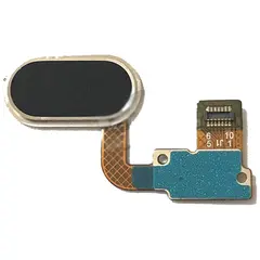 MR1_48404 Шлейф meizu u20 центральна кнопка (home) чорний PRC