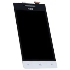 MR1_49635 Дисплей для htc windows phone rio 8s a620e у зборі білий PRC